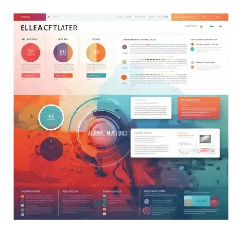User interface design for law firm website displaying intuitive navigation and accessible layout